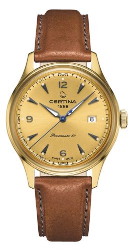 Certina DS Powermatic 80 Yellow / Champagne C038.407.36.367.00