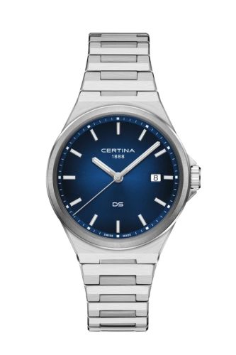 Certina DS-7 Quartz Stainless Steel / Blue / Bracelet C043.410.11.041.00