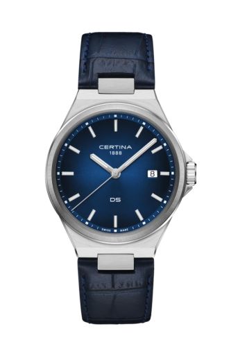 Certina DS-7 Quartz Stainless Steel / Blue / Strap C043.410.16.041.00