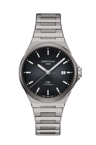 Certina DS-7 Quartz Titanium / Black / Bracelet C043.410.44.051.00