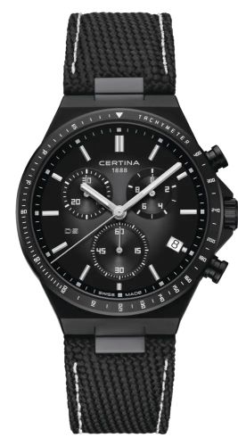 Certina DS-7 Chronograph PVD / Black / Bracelet C043.417.38.081.00