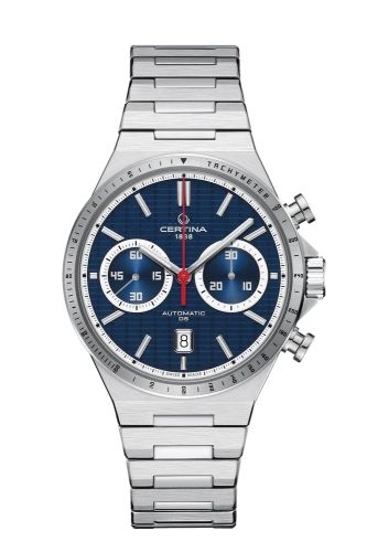 Certina DS-7 Chrono Auto Stainless Steel / Blue / Bracelet C043.427.11.041.00