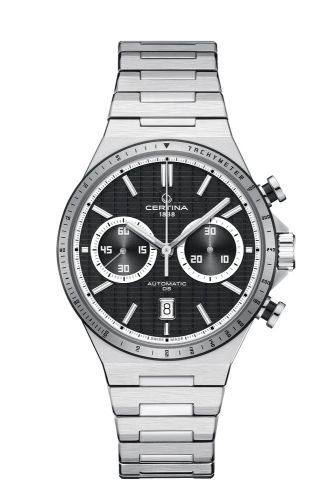 Certina DS-7 Chrono Auto Stainless Steel / Black / Bracelet C043.427.21.051.00