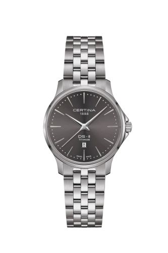 Certina DS-8 Lady Quartz Titanium / Grey / Bracelet C045.010.44.081.00