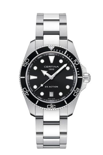 Certina DS Action 40 Quartz Stainless Steel / Black C048.410.11.051.00