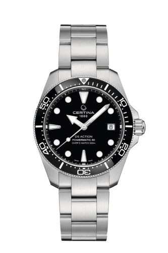Certina DS Action Diver 38 Powermatic 80 Stainless Steel / Black C048.807.11.051.00