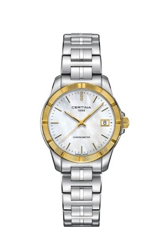 Certina DS Jubile Lady Quartz Stainless Steel - Yellow Gold / MOP / Bracelet C902.251.41.016.00