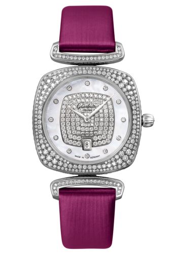 Glashutte Original Pavonina Date White Gold / Diamond / MOP - Diamond / Satin 1-03-01-05-34-30