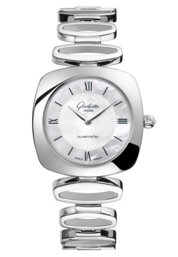 Glashutte Original Pavonina Stainless Steel / MOP / Bracelet 1-03-02-05-02-14