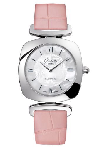 Glashutte Original Pavonina Stainless Steel / MOP / Alligator 1-03-02-05-02-31
