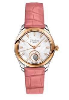 Glashutte Original Lady Serenade Luna Stainless Steel - Red Gold / MOP 1-35-14-01-06-04