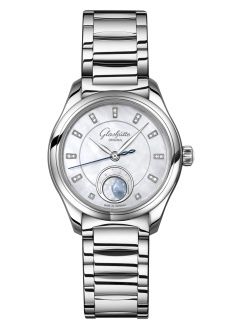 Glashutte Original Lady Serenade Luna Stainless Steel / MOP / Bracelet 1-35-14-02-02-14