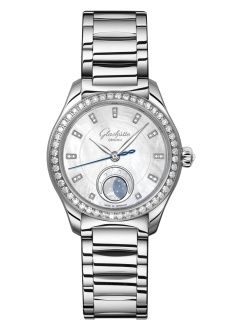 Glashutte Original Lady Serenade Luna Stainless Steel - Diamond / MOP / Bracelet 1-35-14-02-12-14