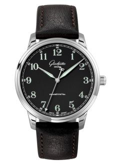 Glashutte Original Senator Excellence Stainless Steel / Black / Calf - Folding 1-36-01-03-02-65