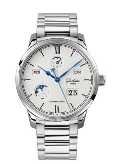 Glashutte Original Senator Excellence Perpetual Calendar Stainless Steel / Silver / Bracelet 1-36-02-01-02-71