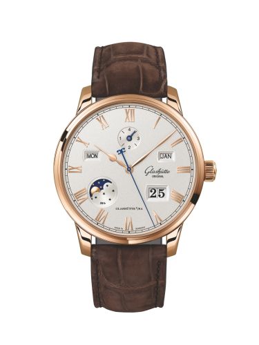 Glashutte Original Senator Perpetual Calendar Red Gold / Silver 1-36-12-02-05-62