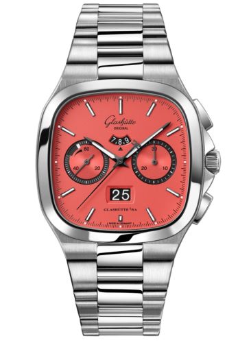 Glashutte Original Seventies Chronograph Panorama Date Watermelon 1-37-02-17-02-70