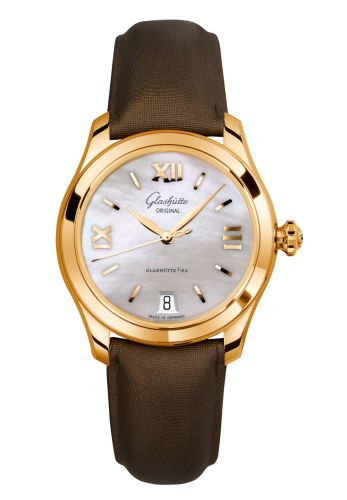 Glashutte Original Lady Serenade Rose Gold / MOP / Calf - Folding 1-39-22-09-01-04
