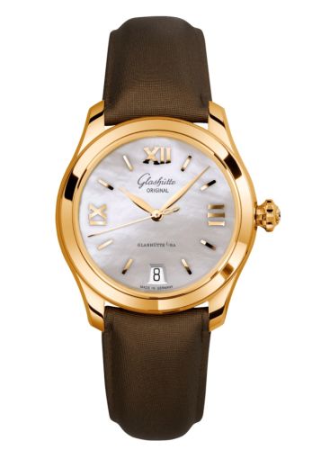 Glashutte Original Lady Serenade Rose Gold / MOP / Calf - Pin 1-39-22-09-01-44