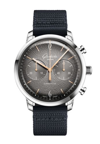 Glashutte Original Sixties Chronograph Stainless Steel / Stone Grey / Annual Edition 1-39-34-06-22-04