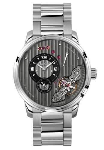 Glashutte Original PanoInverse Stainless Steel / Black / Bracelet 1-66-06-04-22-14