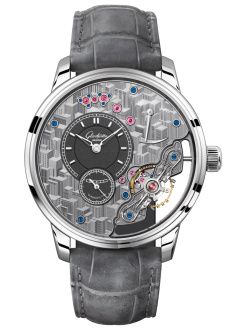 Glashutte Original PanoInverse Platinum / Guilloche Limited Edition 1-66-12-01-03-62