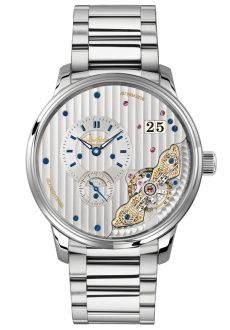Glashutte Original PanoMaticInverse Stainless Steel / Silver / Bracelet 1-91-02-02-02-71