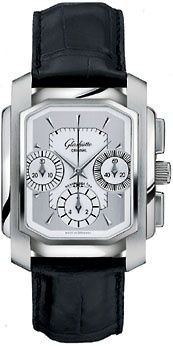 Glashutte Original Karre Automatic Chronograph Stainless Steel / Silver 39-31-06-04-0