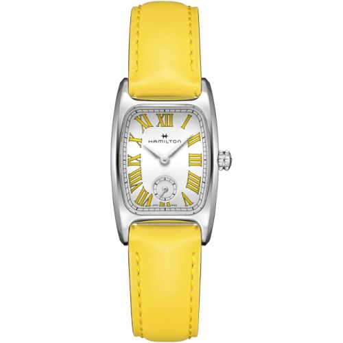 Hamilton Boulton Quartz Small Second Medium Stainless Steel / Macaron - Lemon H13321812