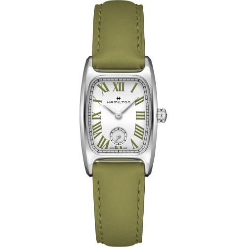 Hamilton Boulton Quartz Small Second Medium Stainless Steel / Macaron - Pistacchio H13321813