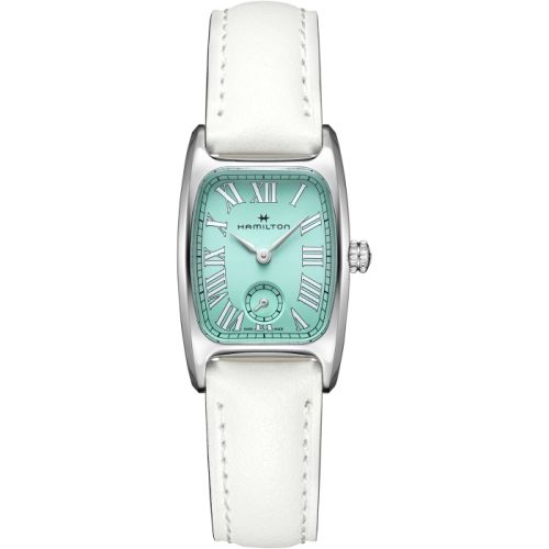 Hamilton Boulton Quartz Small Second Medium Stainless Steel / Macaron - Mint H13321861