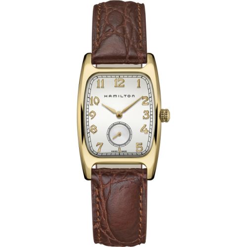 Hamilton Boulton Quartz Small Second Yellow Gold / Silver H13431553