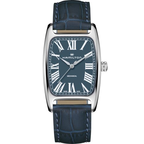 Hamilton Boulton Mechanical Stainless Steel / Blue H13519641