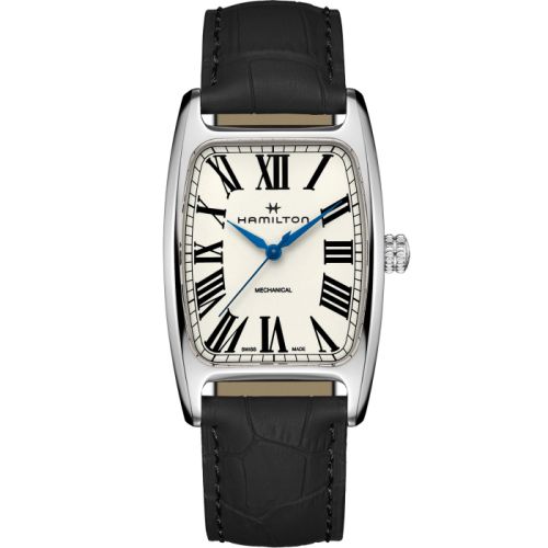 Hamilton Boulton Mechanical Stainless Steel / White H13519711