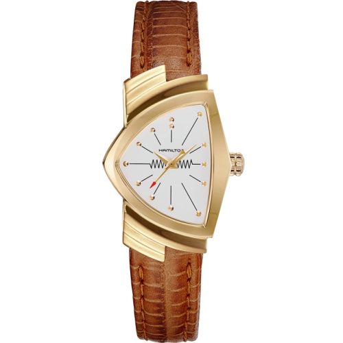 Hamilton Ventura Quartz 24 Yellow Gold / Silver H24101511