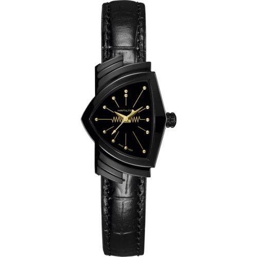 Hamilton Ventura Quartz 24 PVD / Black H24201730