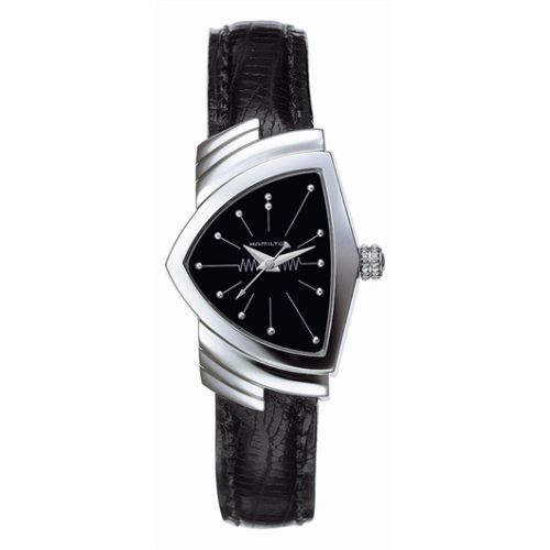 Hamilton Ventura Quartz 24 Stainless Steel / Black H24211732