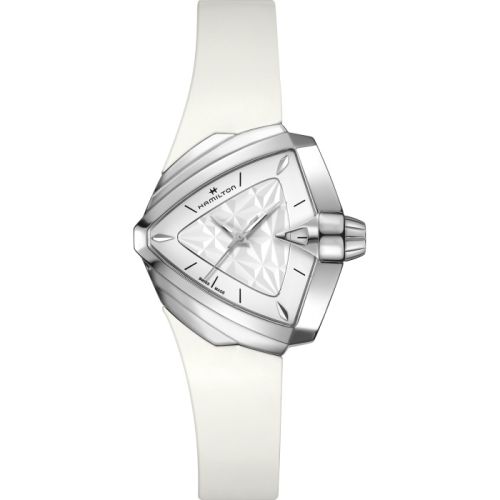 Hamilton Ventura S Quartz 34.5 Stainless Steel / White 3D H24251310