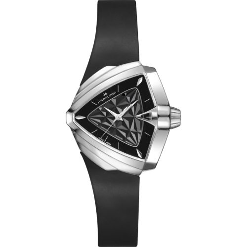Hamilton Ventura S Quartz 34.5 Stainless Steel / Black 3D H24251330