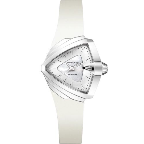 Hamilton Ventura S Quartz 34.5 Stainless Steel / MOP H24251391