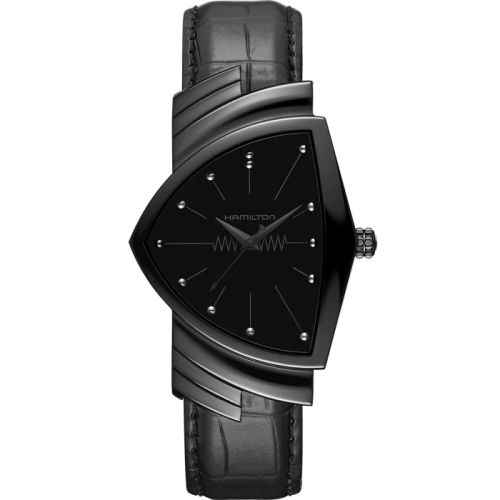 Hamilton Ventura Quartz 32.3 PVD / Black H24401731