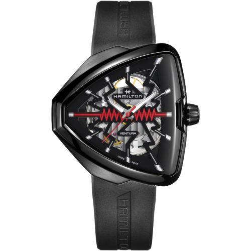 Hamilton Ventura Elvis80 Skeleton PVD H24535331