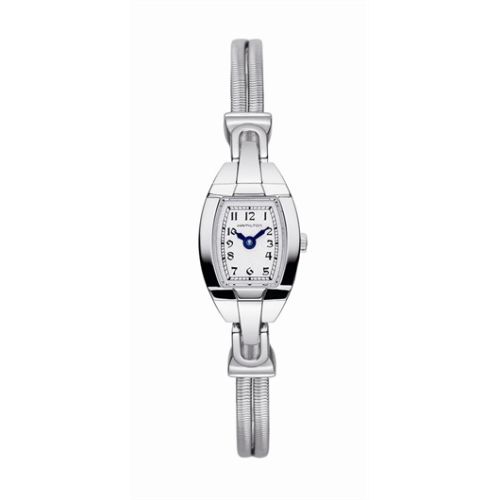 Lady Hamilton Quartz Stainelss Steel / White / Bracelet H31111183