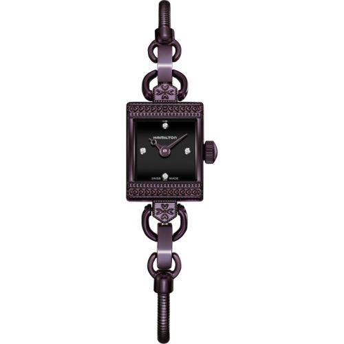Lady Hamilton PVD / Black - Diamond / Janie Bryant H31201130