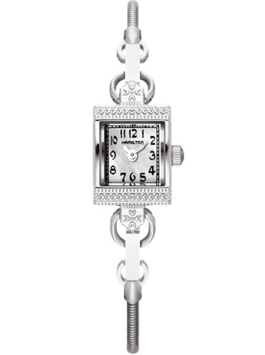 Lady Hamilton Vintage Quartz Stainless Steel / MOP H31271113