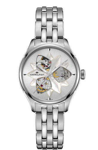 Hamilton Open Heart Lady Auto 34 Stainless Steel / Silver / Bracelet H32115191