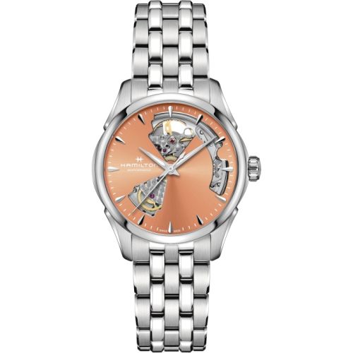 Hamilton Jazzmaster Open Heart 36 Stainless Steel / Apricot / Bracelet H32215100