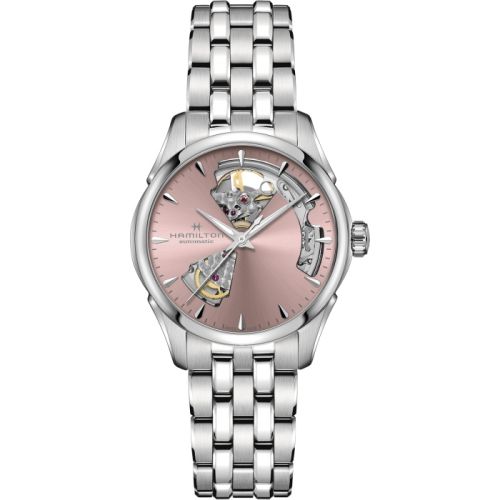 Hamilton Jazzmaster Open Heart 36 Stainless Steel / Pink / Bracelet H32215170