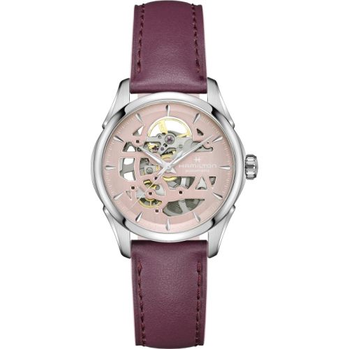 Hamilton Jazzmaster Skeleton Lady Auto 36 Stainless Steel / Pink H32265870