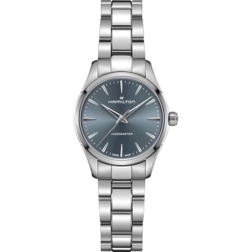Hamilton Jazzmaster Quartz 32 Stainless Steel / Blue / Bracelet H32301141